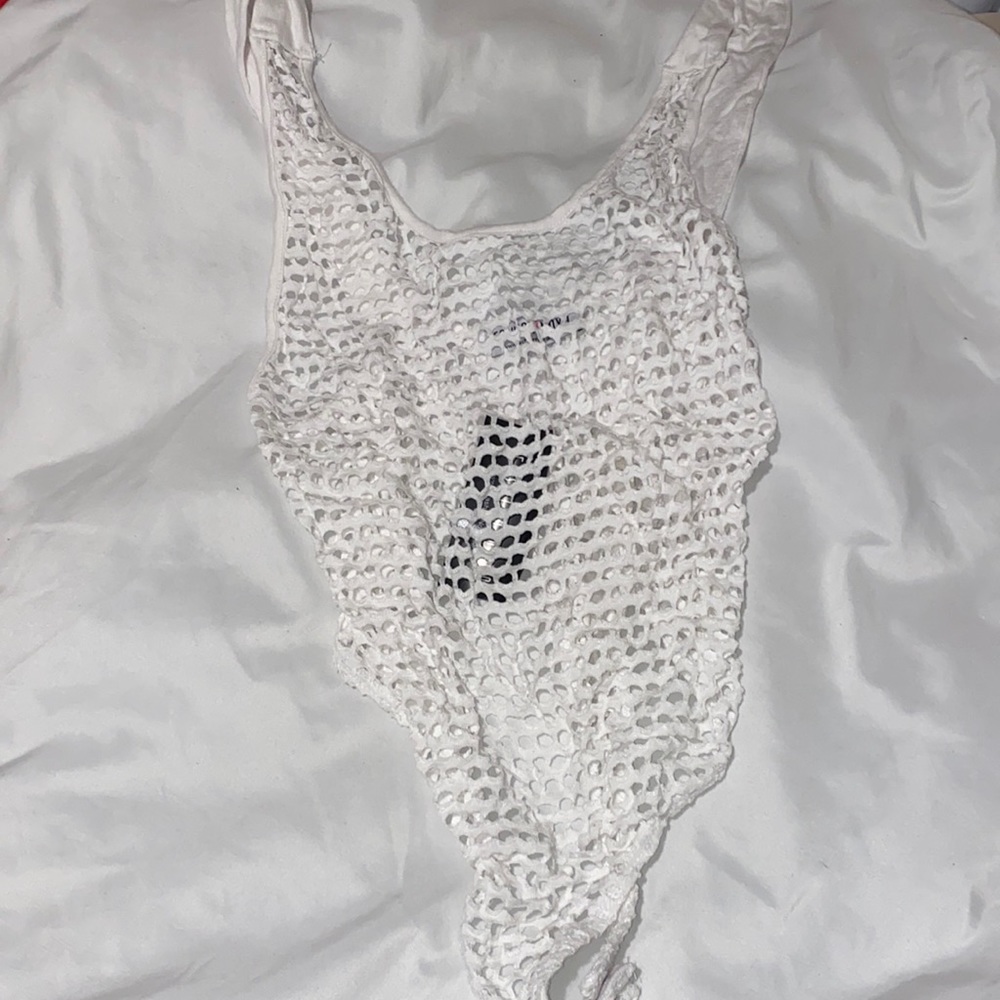 Fishnet bodysuit